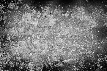 Black monochrome concrete texture background