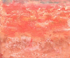 Abstract background oil painting. Oil texture. Oil paint in warm gentle red beige tones