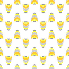 Colorful seamless geometric style background. Cover template design for web, textile, stationery. Modern abstract texture.