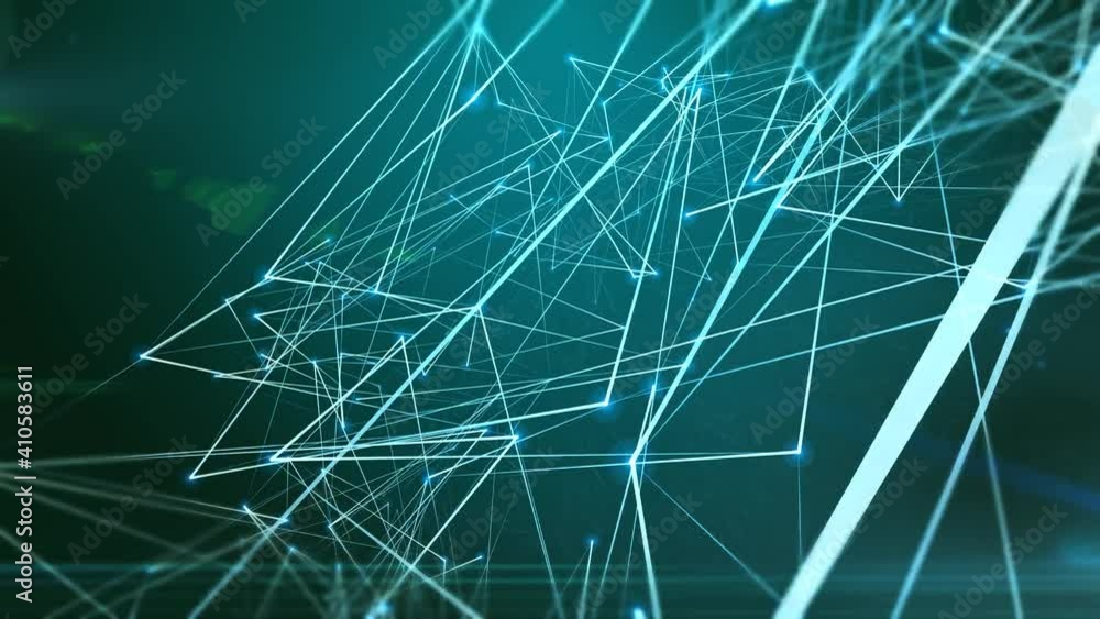 Poster fly through dark web abstract browser