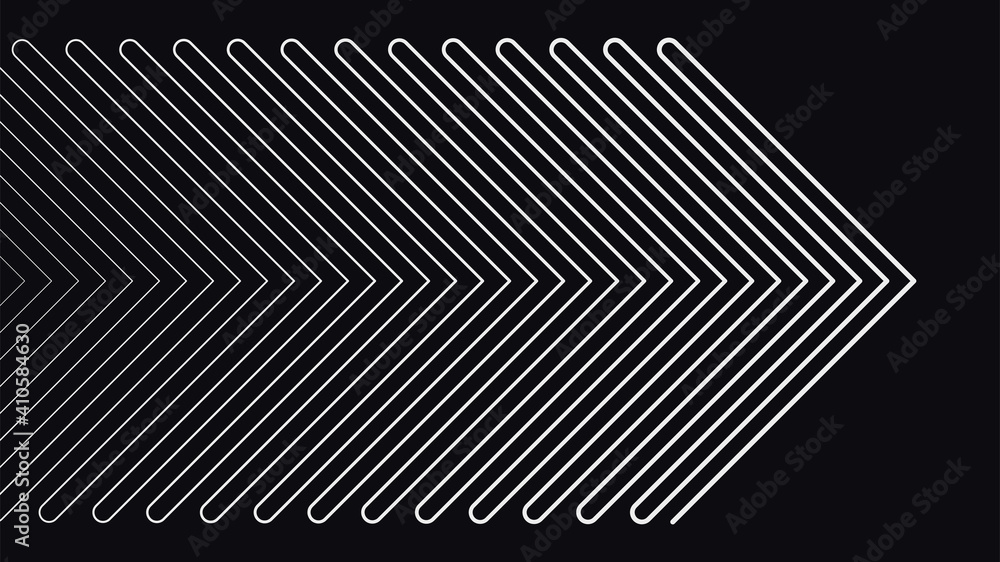 Poster arrow line pattern abstract background