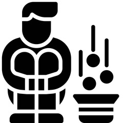 Beggar icon, Bankruptcy related vector