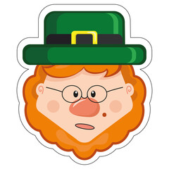 Vector Saint Patrick s Day character leprechaun
