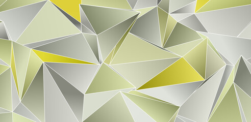 3d Triangles, abstract  background. Design wallpaper.