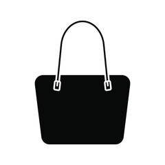 handbag icon. women bag sign. Ladies bag vector illustration.