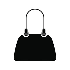 handbag icon. women bag sign. Ladies bag vector illustration.