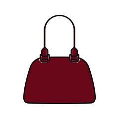 handbag icon. women bag sign. Ladies bag vector illustration.
