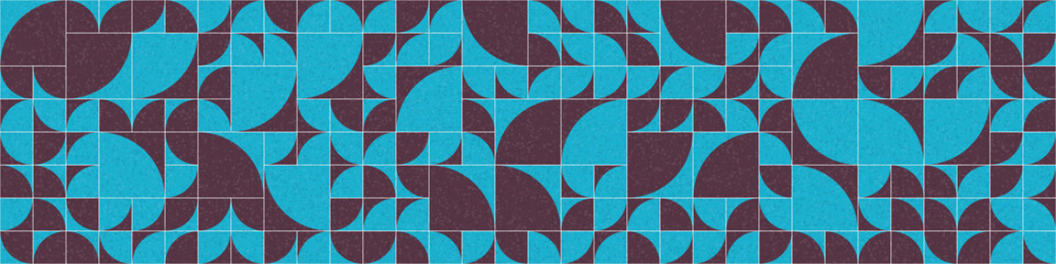 Abstract Geometric Pattern generative computational art illustration