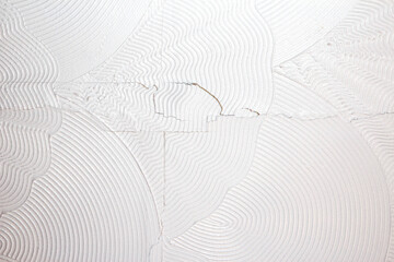 Artex ceiling cracking and breaking on the plaster board joins. Artex surface coating was a popular decorating choice during the 1970's and has since fallen out of favour in home renovations. 