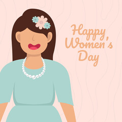 International happy women's day.