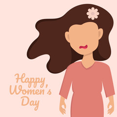 International happy women's day.