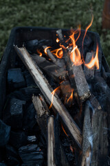 May and grilled meat