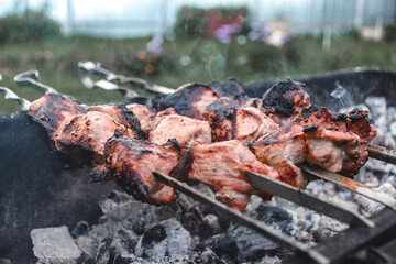 May and grilled meat