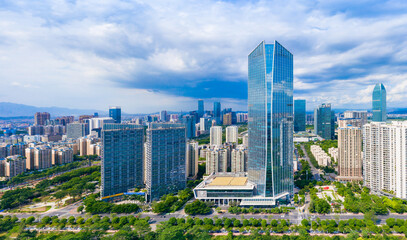 Obraz premium 中国广东省惠州市城市风光 