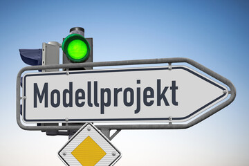 Modellprojekt, Signal auf Grün
