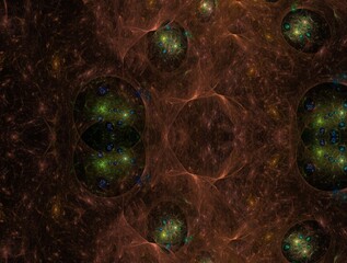 Imaginatory fractal background Image