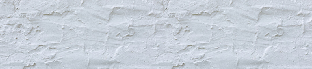 Banner white plastered wall
