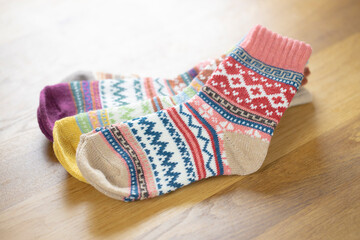 ウールソックスのセット