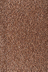 Natural buckwheat fried background texture