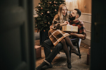 Obraz premium new year gifts