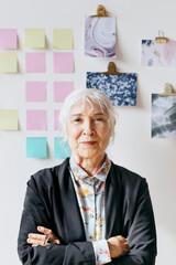 Confident senior woman