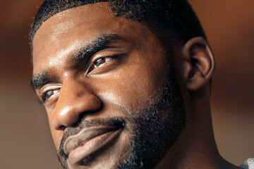 Hot African American man