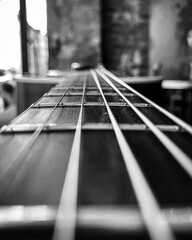 electric guitar close up