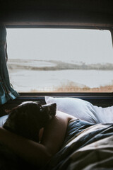Sleeping in the van