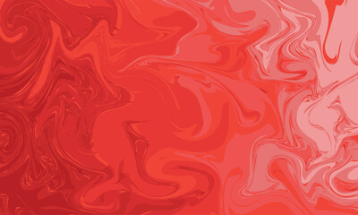 Obraz premium Trendy painting red fluid liquid marble texture abstract background
