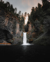 Toketee Falls in Oregon