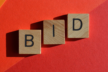 BID, acronym for Break It Down, or Business In Development