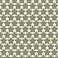 Seamless abstract colorful geometric pattern with stars. Vector pattern