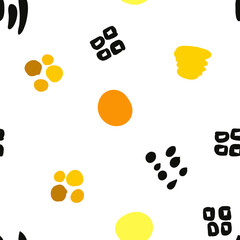 Vector abstract background. Seamless brush stroke pattern.