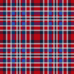 Seamless tartan rectangular pattern