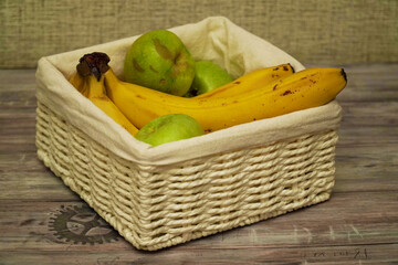 basket full of fruits