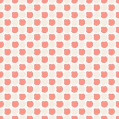Simple pattern. Circle pattern. Seamless background. Fish scale pattern. Abstract geometric background in a marine theme. © Sudakarn