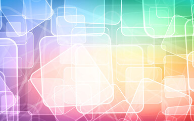 Abstract technology background Hi-tech communication concept innovation background illustration