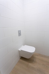 bathroom with white tiles