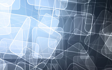 Abstract technology background Hi-tech communication concept innovation background illustration