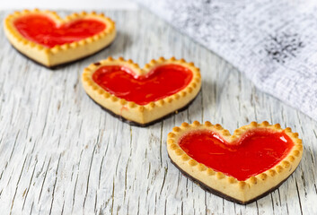 hearts cakes delicious and beautiful 