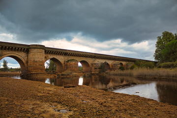 Roman bridge over the red river.