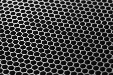 Honeycomb membrane structure. Hight-tech photo