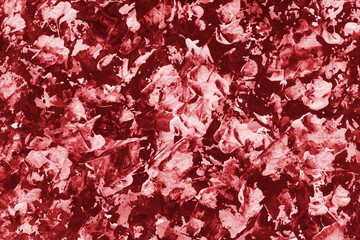 Obraz premium Modern contemporary acrylic background. Red texture made with a palette knife. Abstract painting on paper. Mess on the canvas.