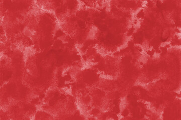 Modern contemporary acrylic background. Red texture made with a palette knife. Abstract painting on paper. Mess on the canvas.