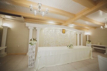 interior of restaurant 