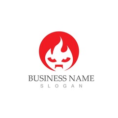 Devil horn Vector icon