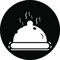 Food Icon. Restaurant food, hot food icon. 