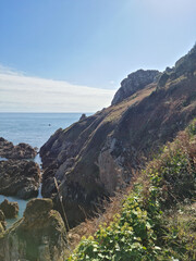 Guernsey Channel Islands, La Moye Point, Le Gouffre
