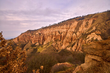 The beautiful Red Ravine (Rapa Rosie) from the Carpathian mountains, near Sebes