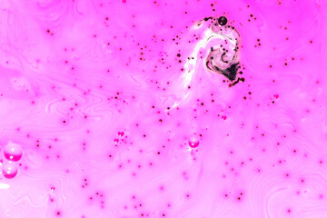 pink water drops background